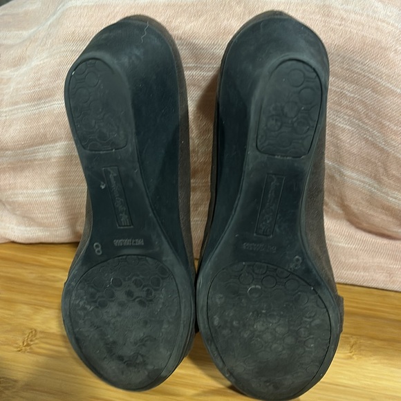 American Eagle Size 8 Suede Wedge - Picture 3 of 4